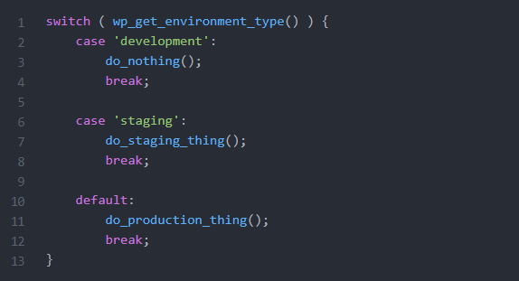 WordPress 5.5+ 如何正確定義和識別站點環(huán)境
