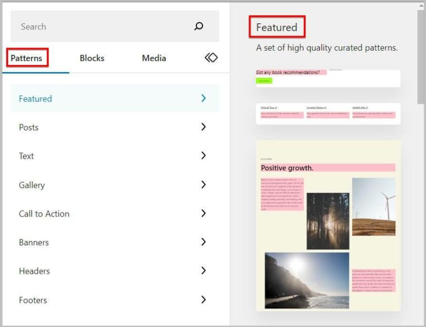 WordPress 6.2 BETA 后在新窗格中顯示模式