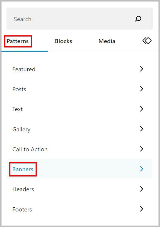 WordPress 6.2 BETA 后的新橫幅模式類(lèi)別
