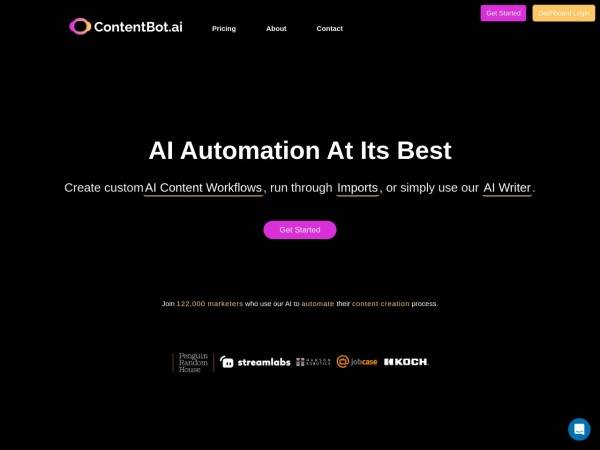 contentbot.ai 截圖