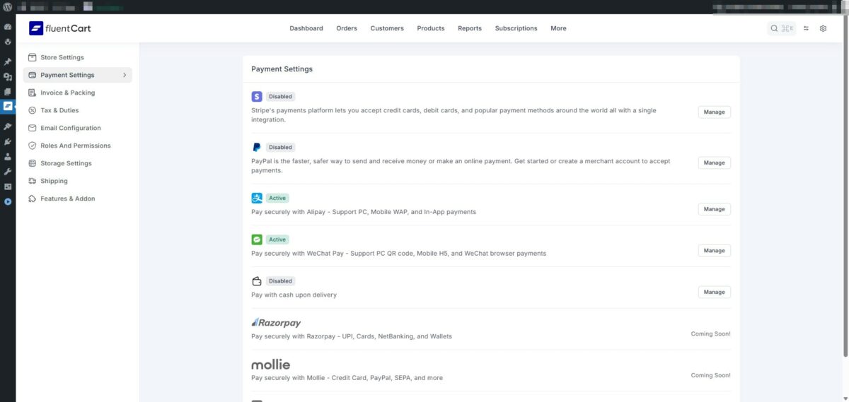 FluentCart 微信支付網(wǎng)關(guān)插件：WPKJ Payment Gateway for FluentCart with WeChat - Wpkj Payment Gateway For Fluentcart With Wechat 1