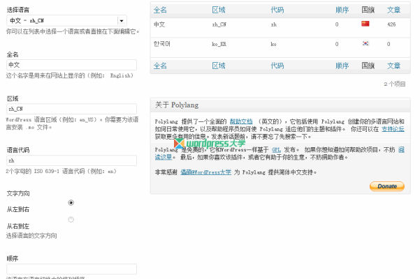 使用 Polylang 插件讓你的 WordPress 站點(diǎn)支持多語(yǔ)言
