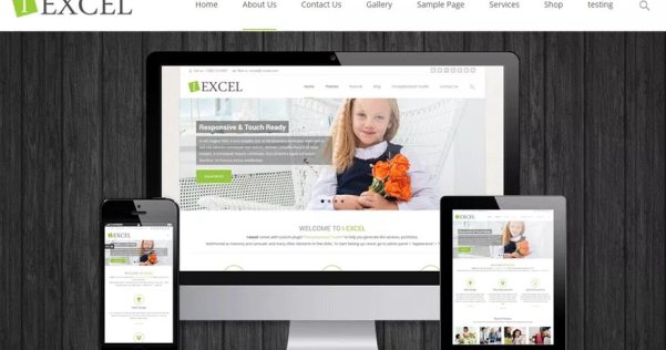WordPress 免費(fèi)單頁視差企業(yè)主題 i-excel