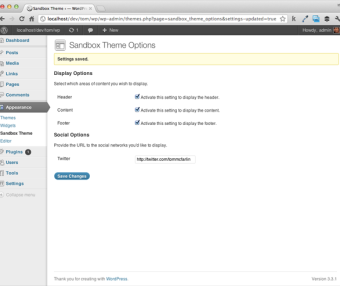 WordPress Settings API 指南:關(guān)于主題選項(xiàng)