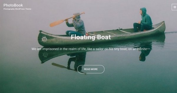 WordPress 攝影圖片主題 PhotoBook