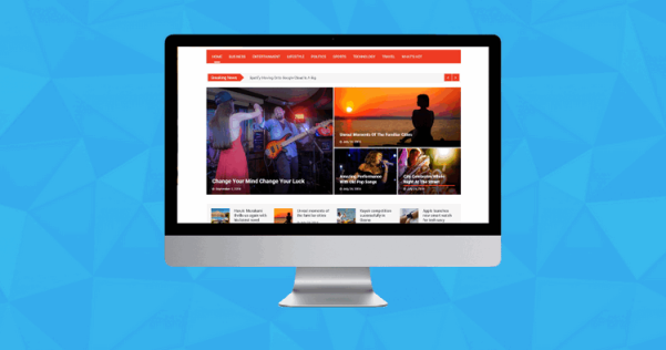 WordPress 免費(fèi)雜志CMS主題 Viral