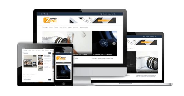 WordPress 免費(fèi)雜志CMS主題 Reviewzine