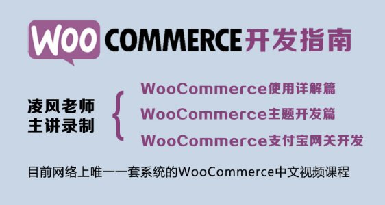 WooCommerce 開(kāi)發(fā)指南視頻課程