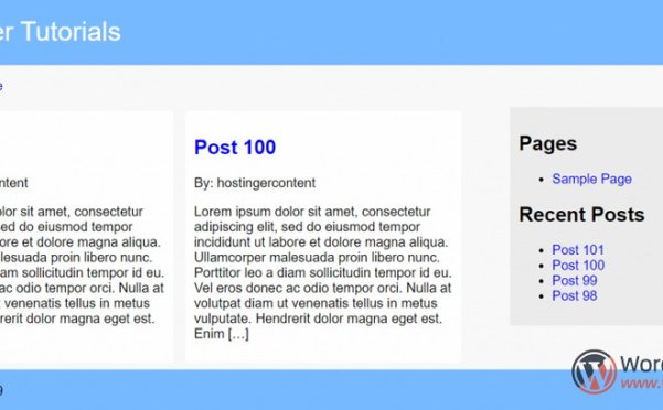 實例演示開發(fā)簡單的html5響應式WordPress主題