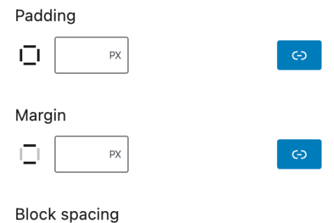 WordPress 6.1 引入了填充、邊距和塊間隙的預(yù)設(shè)值
