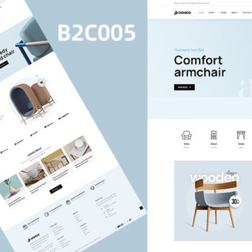 家電家具產(chǎn)品商城模板 B2C005