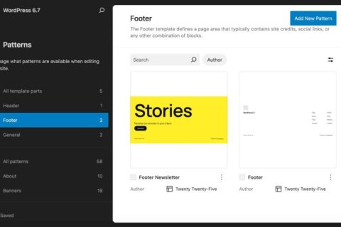 WordPress 6.7 默認(rèn)主題 Twenty Twenty-F??ive 的開發(fā)者講解
